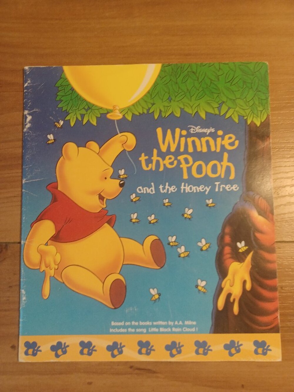 Disney Winnie The Pooh And The Honey Tree By A.A. Milne Book